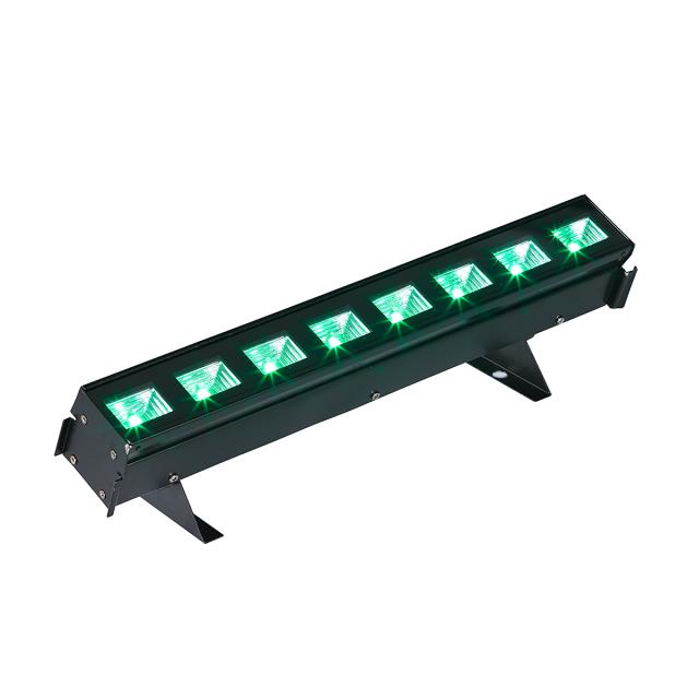 Barra LED Mini con 8pz LED da 3W RGB 3IN1