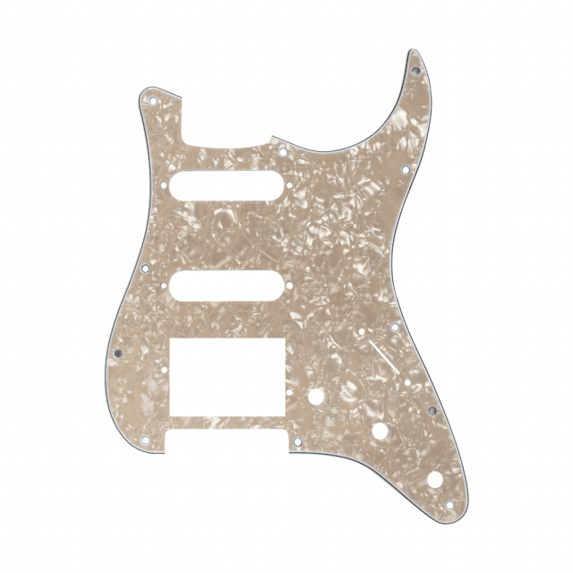 Strat Pickguard Vintage Pearl (H-S-S)