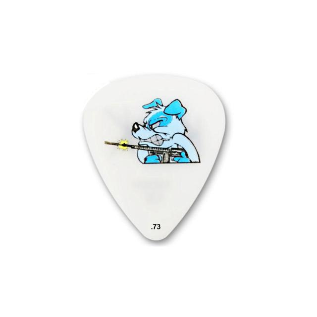 Frank Kozik Serie Pick, Anger Man. Issues, 0.72, Refill Bag of 36 Picks
