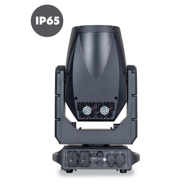 Set of 2 IP65 Beam moving heads w/flight case
