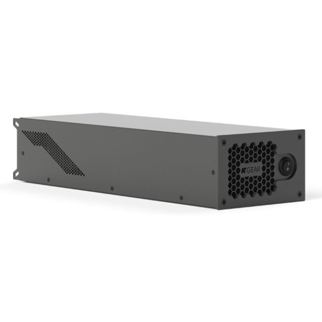 Compact 4-channel amplifier with 4x750 W RMS @4Ω, built-in DSP and Powersoft™ module