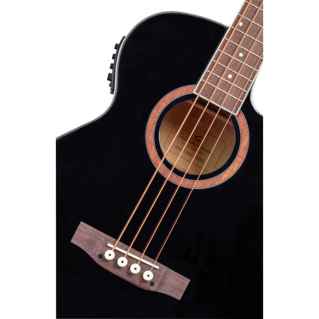 Basso acustico cutaway con preamp