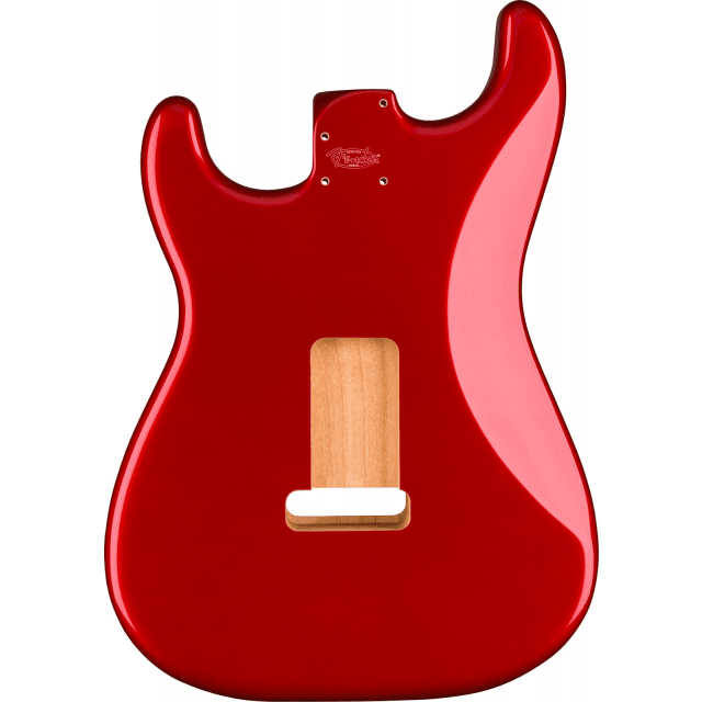 Deluxe Series Stratocaster® HSH Alder Body 2 Point Bridge Mount, Candy Apple Red