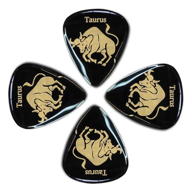 Zodiac Tones "Taurus" 4 Guitar Picks