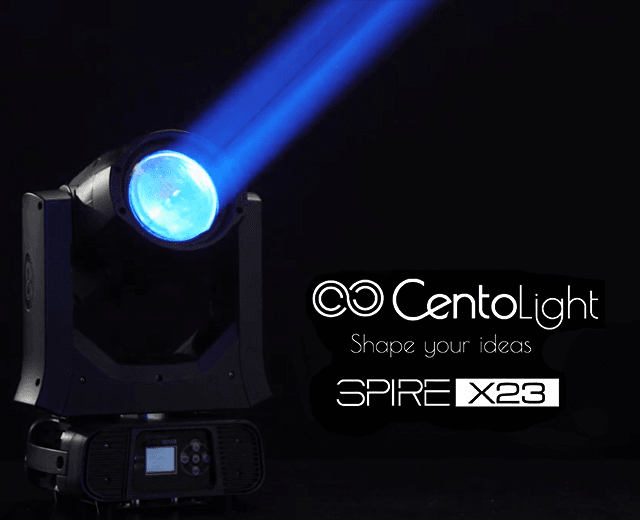 Centolight Spire X23: an 'easy and straight' beam from Centolight!