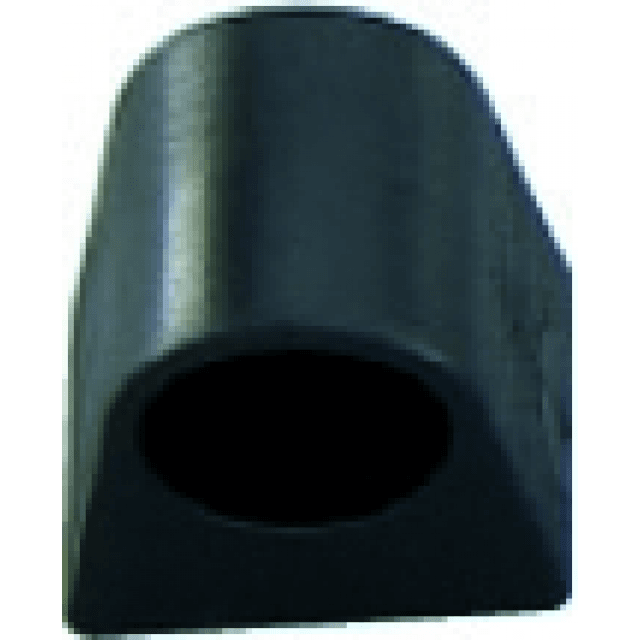 Piedino in gomma per barre rack a terra da 1,5"
