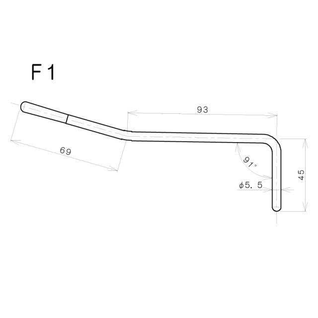 Leva Tremolo 5,5 mm per Chitarra Elettrica (Dorato)