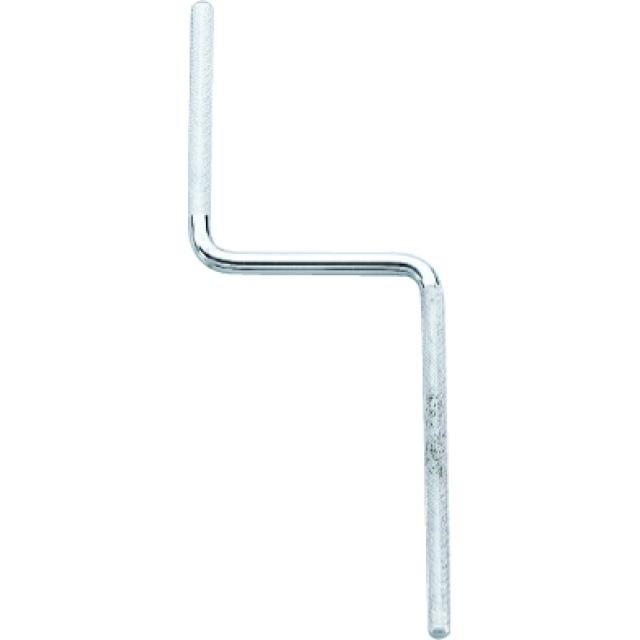 Z-shaped rod for accessories and percussion attachment