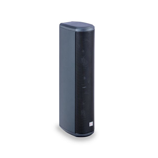 50W IP66 2-Way Slim Column Speaker Black