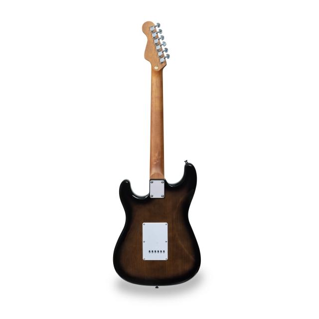 Double cutaway electric guitar with 2 single coils + splittable humbucker and self-locking tuners (Wilkinson equipped)