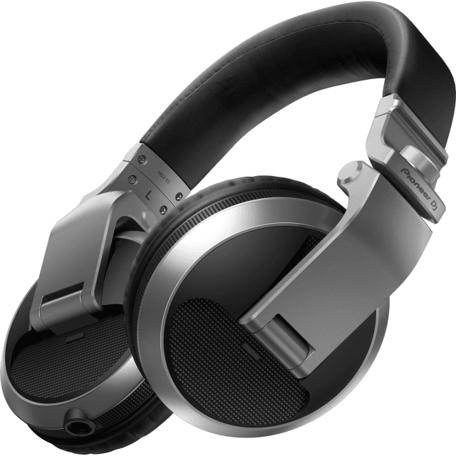 Over-ear DJ headphones (Silver)