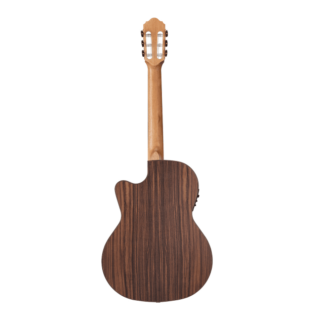 Hybrid cutway classic guitar all solid with preamp cedar top and open source finish (Made in Europe)