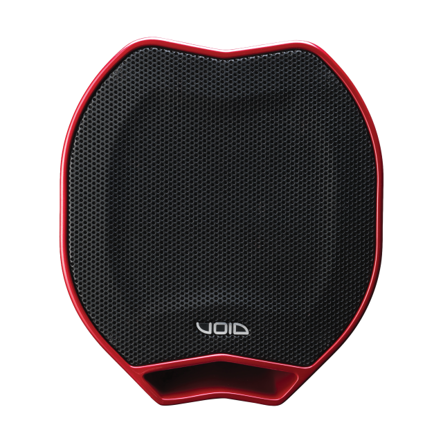 Diffusore Passivo da 12” a Due Vie con Guida d’Onda Coassiale e Cabinet in Vetroresina (colore Rosso)