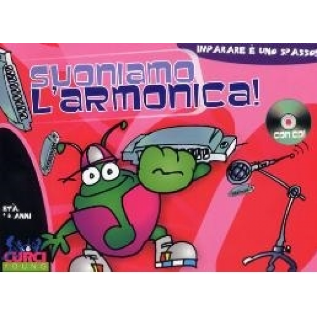 Curci method with cd Suoniamo l'Armonica!