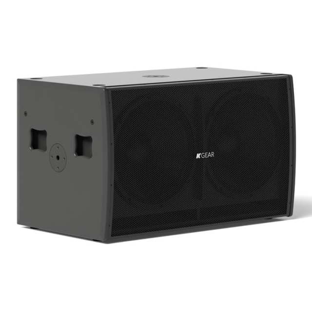 High performance 2x 18" passive subwoofer