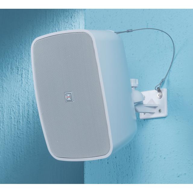 Coppia di Diffusori 5.25" Passivi 2-Vie a Parete da Esterno, Bianco