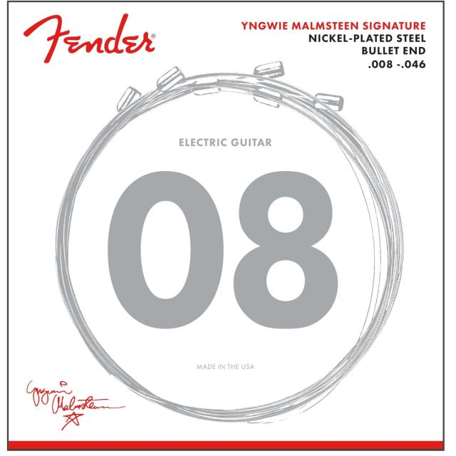 Set di Corde Yngwie Malmsteen Signature Electric Guitar Strings Acciaio Nichelato Scalature .008-.046