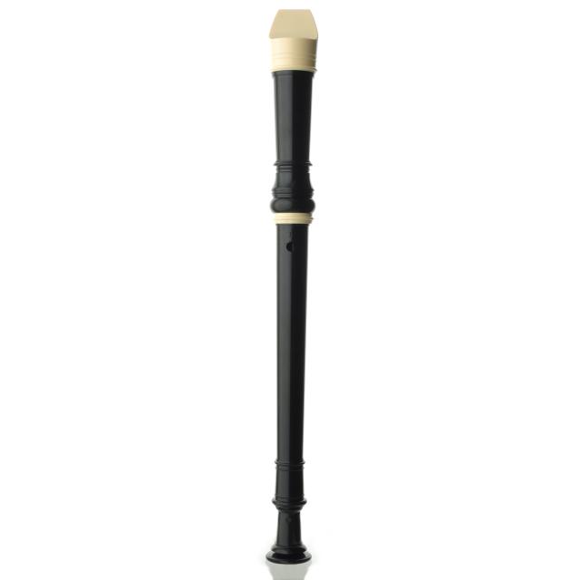 Flauto soprano con diteggiatura barocca e doppi fori