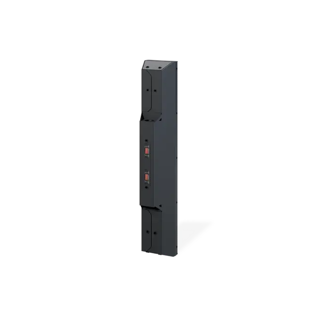Line Array Passivo con 6 Trasduttori da 3", Impedenza Selezionabile e Tecnologia "PAT" (Nero)