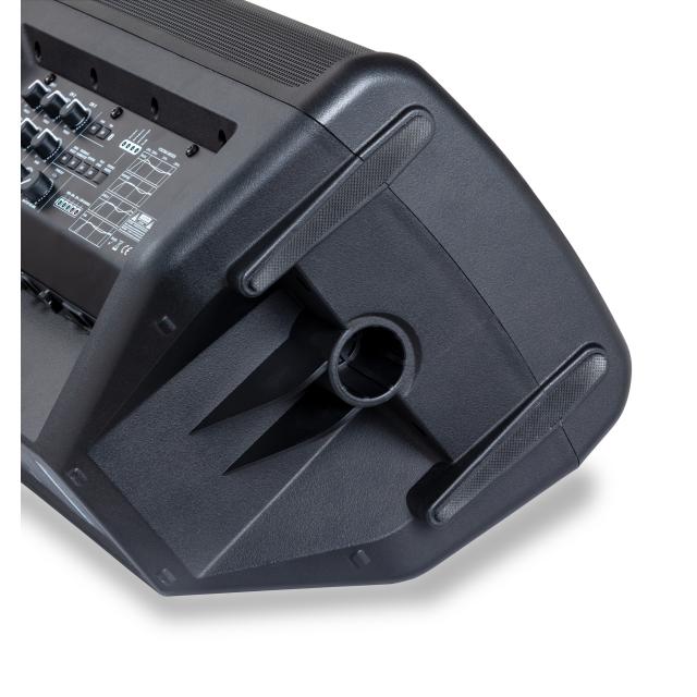 8” Portable Powered Speaker with Rechargeable Battery