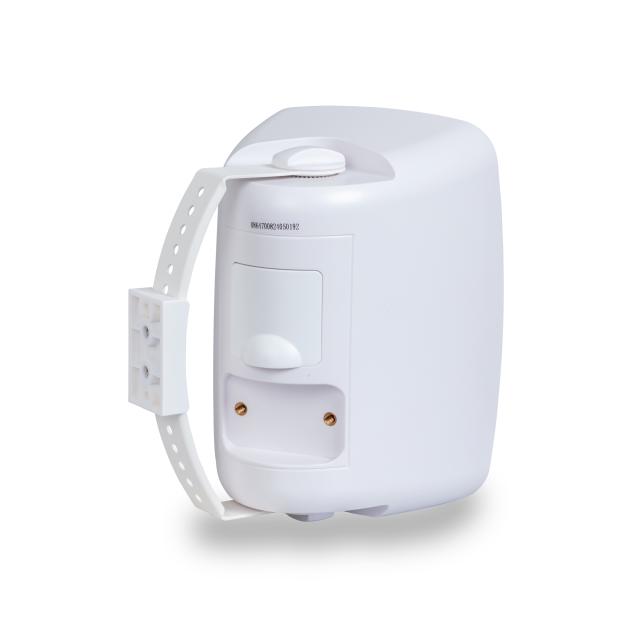 Coppia di Diffusori 5.25" Passivi 2-Vie a Parete da Esterno, Bianco