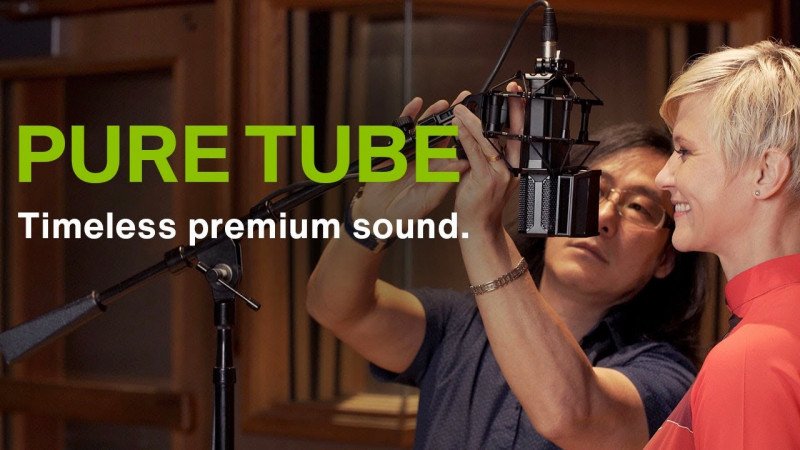 PURE TUBE - Studio microphone for premium sound quality