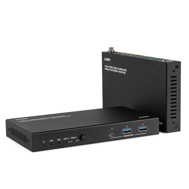 Extender 2 Host USB 3.2 Gen 1 & HDMI 4K60 Cat.6A HDBaseT, 100m