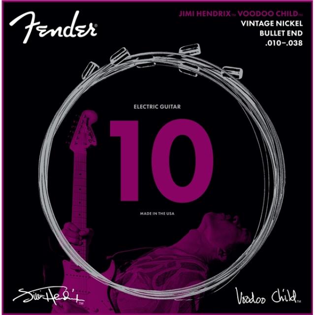 Hendrix Voodoo Child™ Bullet End Nickel 10-38 Set
