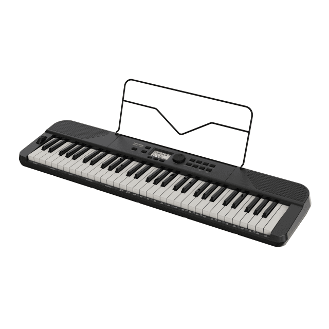 Portable keyboard 61 keys touch response with battery