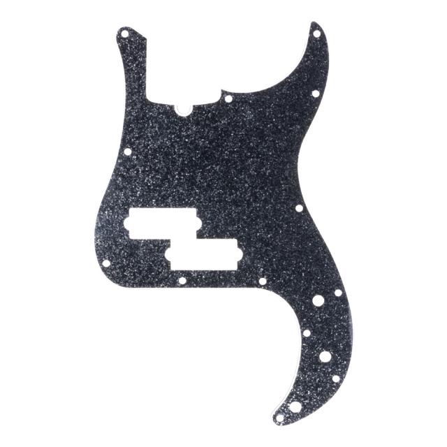 P-Bass Pickguard Black Sparkle