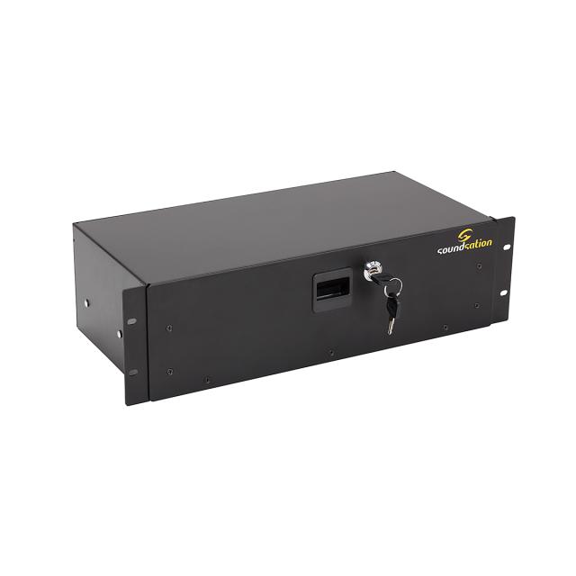 Cassetto per rack 19" 3U con serratura