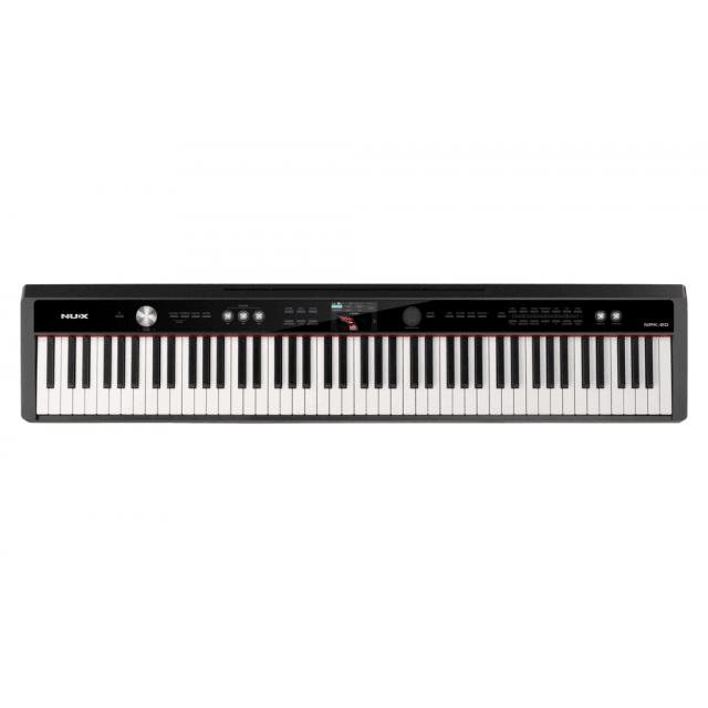 Portable digital piano (black finish)