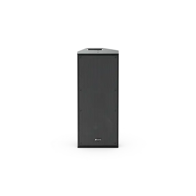 Speaker Passivo Full Range con 2 Woofer da 12" + Driver da 1.4", 650W (Nero)