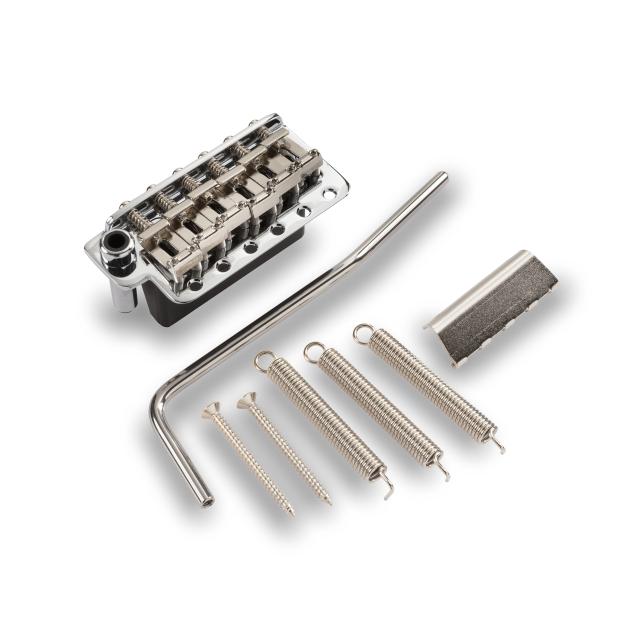 Tremolo Bridge for Electrical Guitar (Chrome)