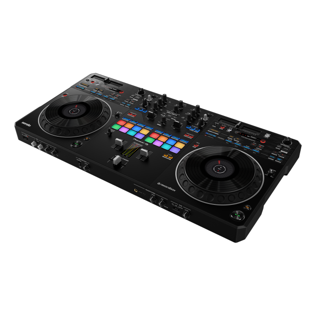 Scratch-style 2-channel performance DJ controller