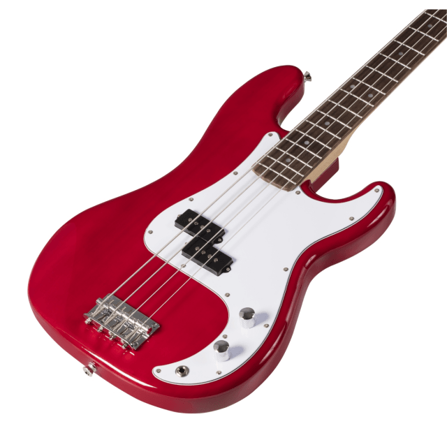 Electric bass with bridge P-style pick up