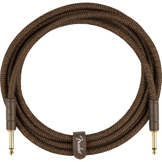 Paramount 10' Acoustic Instrument Cable, Brown