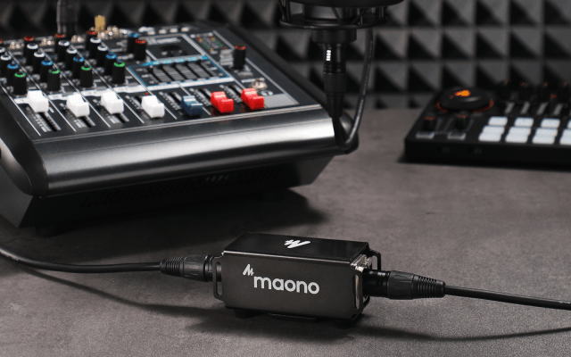 Maono MA100 - Preamplifier for dynamic and ribbon microphones