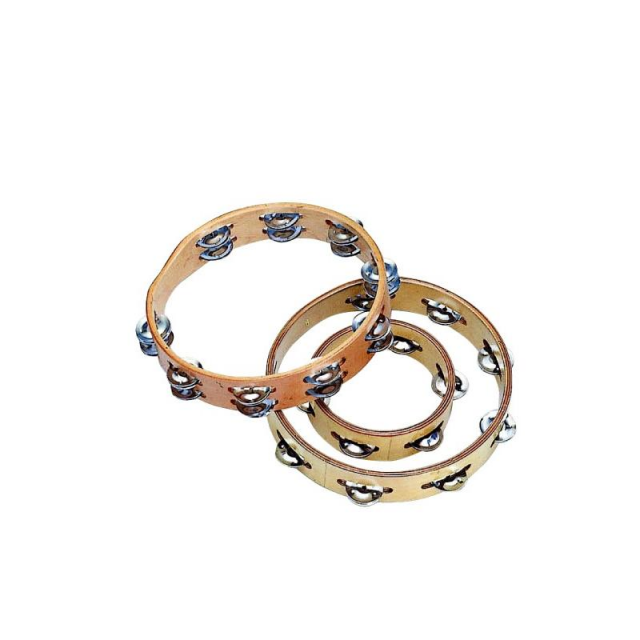 8" maple tambourine