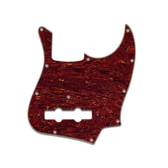 Pickguard for Jazz Bass, 3 Layers, Tortoise Shell