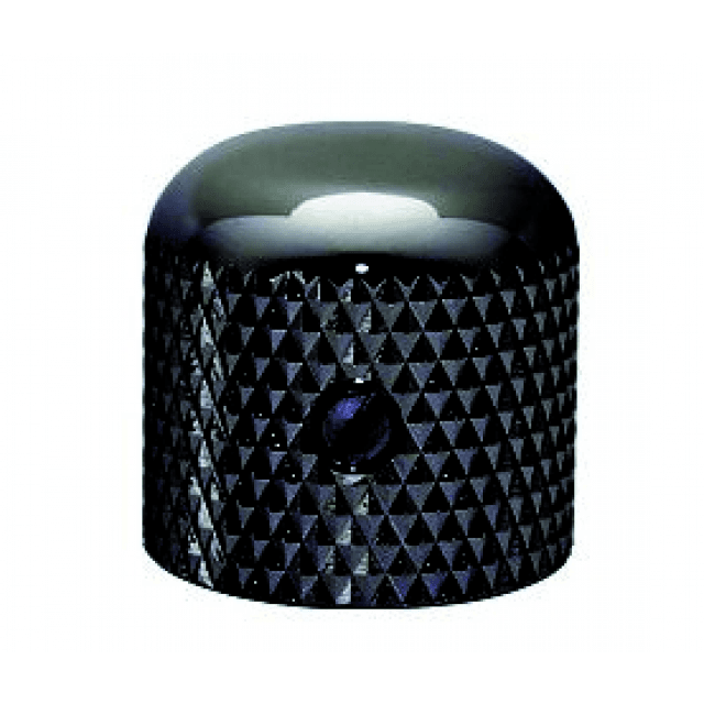 Metal and Artificial Fiber Knob (Cosmo Black)