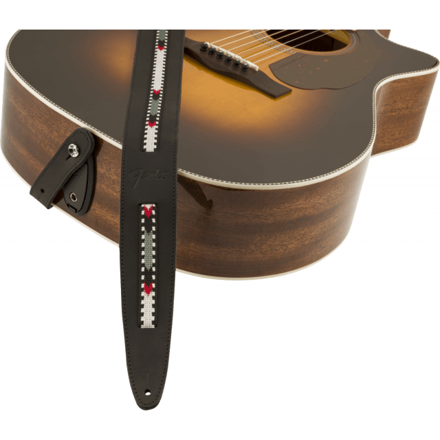 Tracolla in pelle Paramount Acoustic, Black