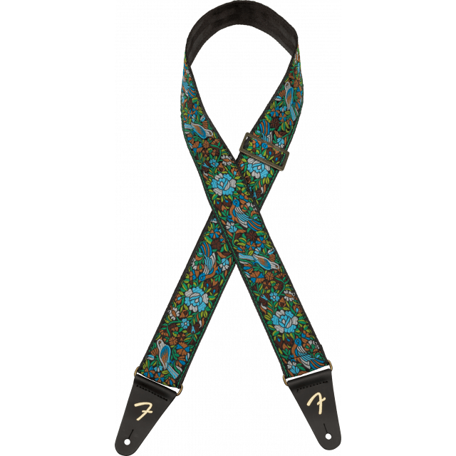 Mosaic Jacquard Strap, Green