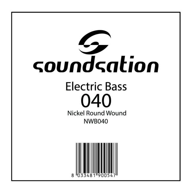 Electric bass guitar string  - 0.40