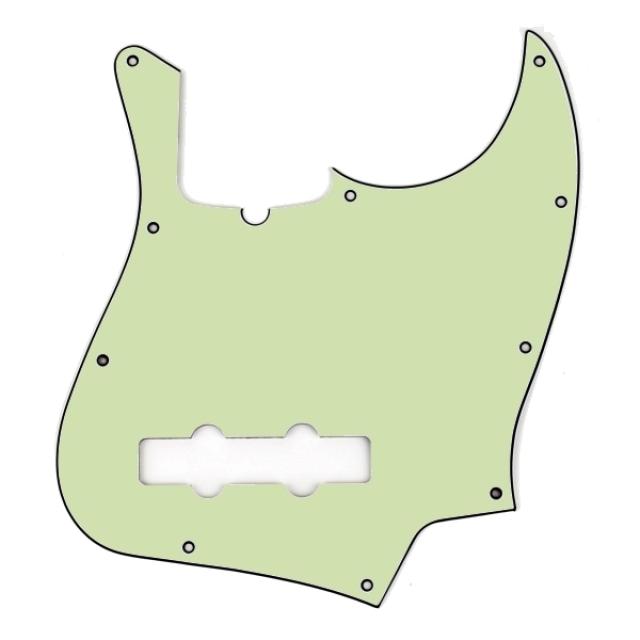 Pickguard for Jazz Bass, Mint Green, Single Layer