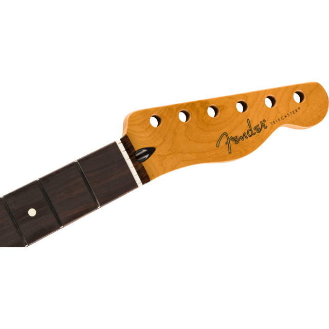 Satin Roasted Maple Fat Telecaster® Neck, 22 Medium Jumbo Frets, 9.5", Rosewood, U Shape, 0990360920