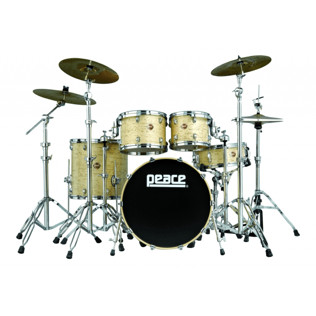 Genuine lacquered finish North American Maple 5 pcs Drum set