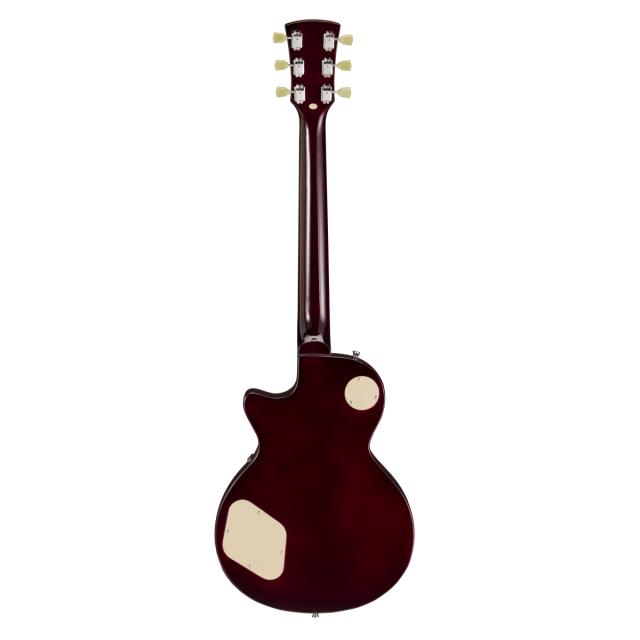 Chitarra elettrica cutaway arch top con 2 humbucker e manico set-in