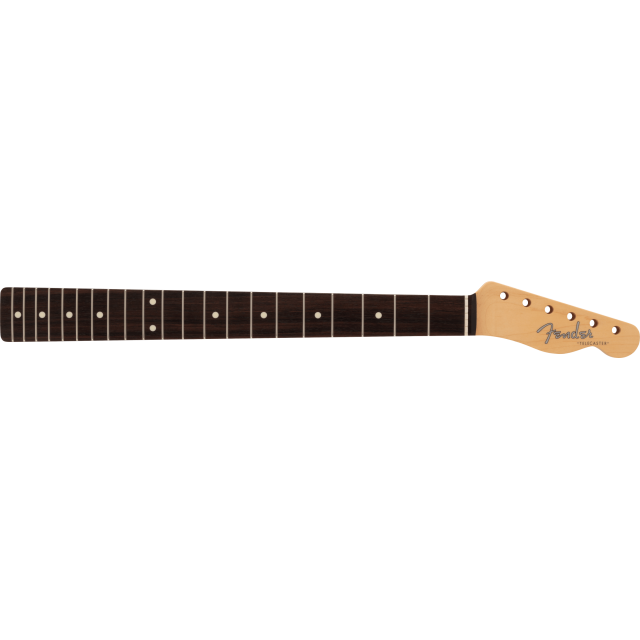 Manico per Telecaster® Traditional II 60's Made in Japan, 21 Tasti Vintage, 9.5" Radius, Profilo a U, Rosewood