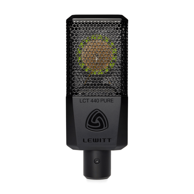 1" true condenser cardioid microphone with top-of-the-line technology.